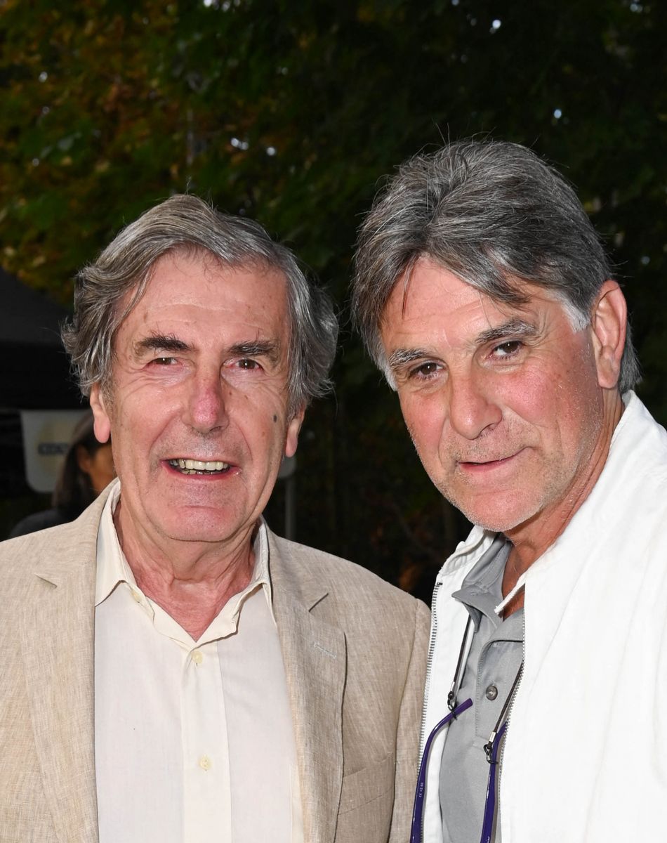 Exclusif - Bernard Menez et Tex - 5ème édition du Trophée "Ne perdez pas la boule", en faveur de la recherche sur la maladie d'Alzheimer au Boulodrome de la Boule du lac Saint James à Paris dans le cadre de la Journée mondiale de la maladie d'Alzheimer. © Coadic Guirec/Bestimage