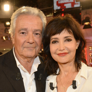 Pierre Arditi et sa femme Evelyne Bouix - Enregistrement de l'émission "Vivement Dimanche" à Paris