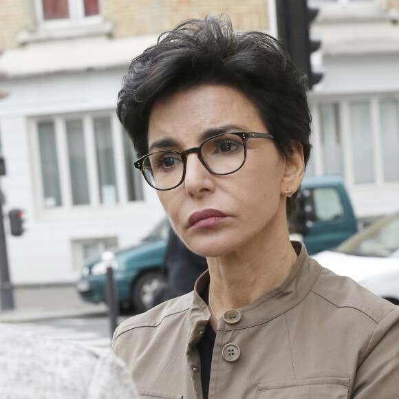 Exclusif - Déplacement de Rachida Dati dans le XIVème arrondissement de Paris © Alain Guizard/Bestimage