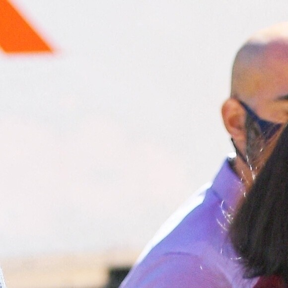 Le prince Harry, duc de Sussex, et sa femme Meghan Markle arrivent au restaurant Melba's à New York City, New York, Etats-Unis, le 24 septembre 2021.