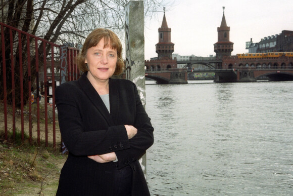 Archives - Angela Merkel le 24 mars 2000.