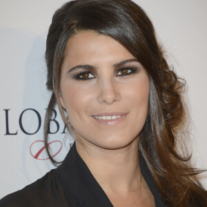 Karine Ferri - 4e édition du "Global Gift Gala", coprésidée par Eva Longoria et présentée par Nikos Aliagas, au George V à Paris le 13 mai 2013.