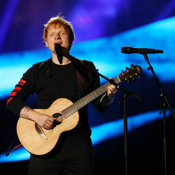Ed Sheeran - Concert "Global Citizen Live" au Champ de Mars à Paris, le 25 Septembre 2021. @ Marc Piasecki/Getty Images For Global Citize