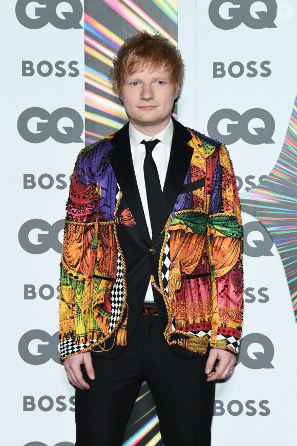 Ed Sheeran - Photocall de la soirée GQ Men Of The Year Awards 2021 au musée Tate Modern à Londres, le 1er septembre 2021.