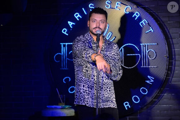 Kev Adams lors de la soirée de lancement du Fridge, le nouveau comedy club de Kev Adams à Paris le 24 septembre 2020. © Rachid Bellak / Bestimage