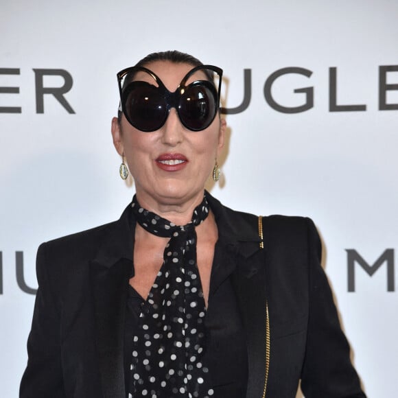 Rossy de Palma - Photocall de l'exposition "Thierry Mugler : couturissime" au Musée des Arts Décoratifs (MAD) à Paris. Le 28 septembre 2021.