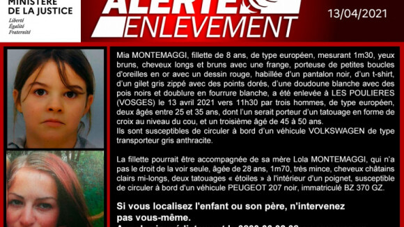 Affaire Mia : Lola Montemaggi, la maman de la fillette, remise en liberté !