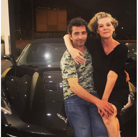 Sébastien Roch pose avec Rochelle Redfield sur Instagram, le 25 juillet 2017.