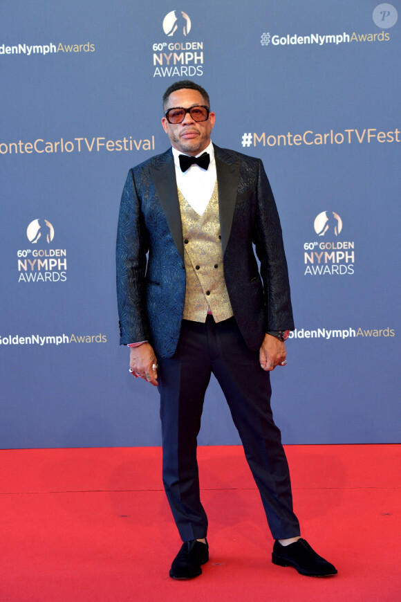 JoeyStarr - Photocall de la cérémonie des Nymphes d'Or - 60e festival de télévision de Monte Carlo au Grimaldi Forum à Monaco le 22 juin 2021. © Bruno Bebert / Bestimage