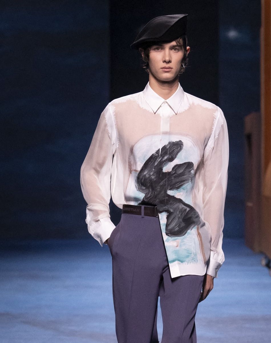 Le prince Nikolai de Danemark - Le défilé Automne Hiver 2021-2022 hommes de Dior à Paris, le 22 janvier 2021.
