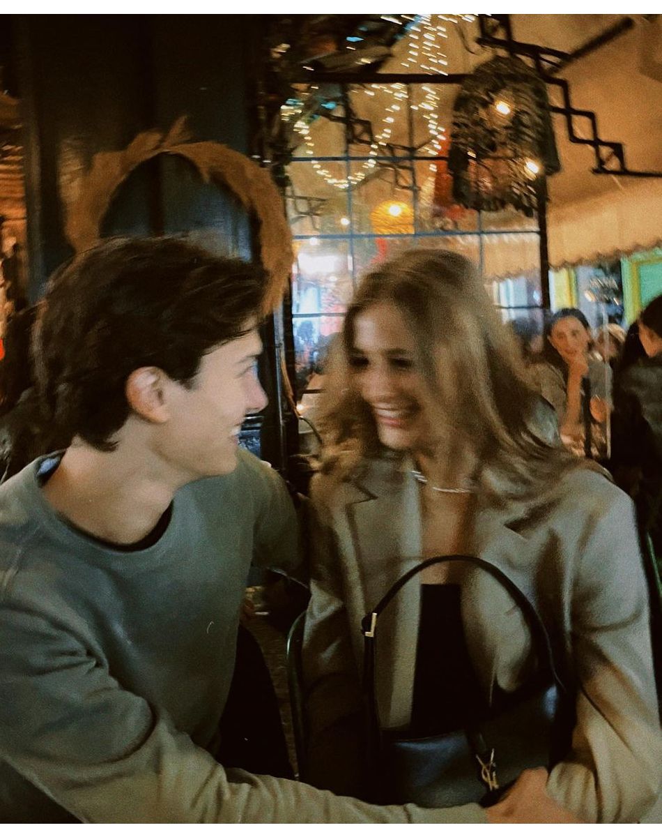 Le prince Nikolaï de Danemark avec sa petite amie Benedikte sur Instagram, le 28 septembre 2021.