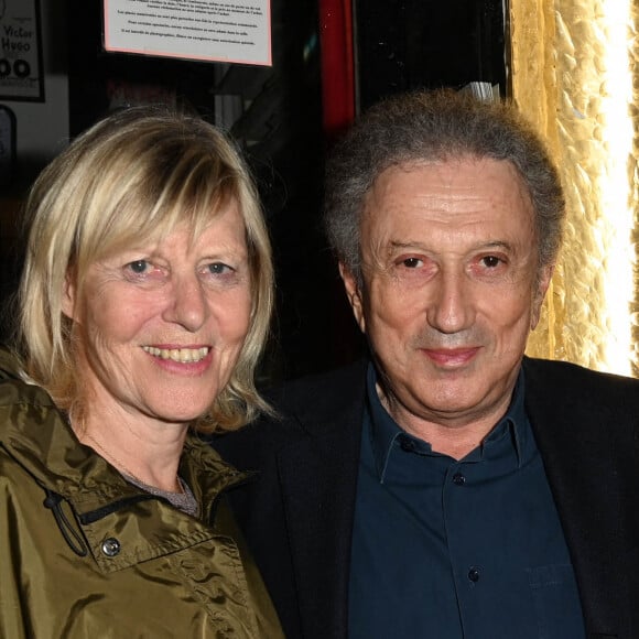 Exclusif - Chantal Ladesou et Michel Drucker - Générale de la pièce "Ces Femmes qui ont réveillé la France" au théâtre Gaité Montparnasse à Paris le 20 septembre 2021. © Coadic Guirec/Bestimage 