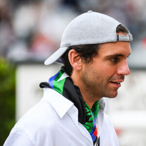 Mika (Michael Holbrook Penniman Jr) - Les personnalités assistent au Longines Paris Eiffel Jumping au Champ de Mars, le 26 juin 2021.