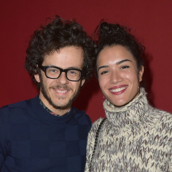 Michaël Grégorio et Sabrina Ouazani - Dernière du Cirque Phenix sur la pelouse de Reuilly à Paris le 29 janvier 2017. © Giancarlo Gorassini / Bestimage