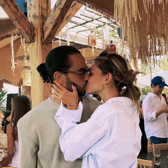 Thylane Bondeau et Benjamin Attal, le 7 août 2021.