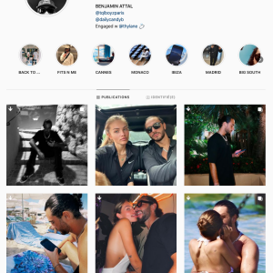 Thylane Blondeau et son petit ami Ben Attal ont annoncé leurs fiançailles sur Instagram.