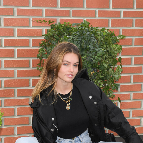 Thylane Blondeau - Photocall à l'occasion de l'inauguration du nouveau Disney's Hotel New York - The Art of Marvel à Disneyland Paris le 26 juin 2021. © Guirec Coadic / Bestimage 