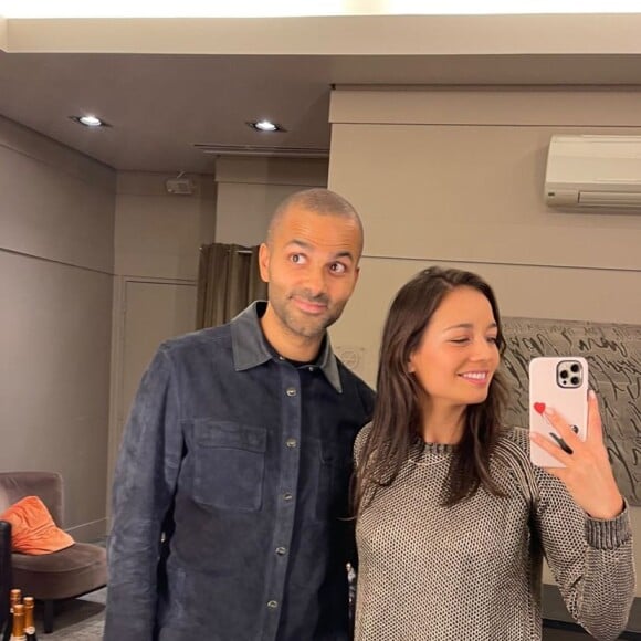 Alizé Lim et tony Parker à l'Olympia.