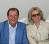 Roger Moore et sa femme Kristina Tholstrup - Le prince Albert II de Monaco remet les prix de la "Monte Carlo Polo Cup 2016" le 18 septembre 2016. © Claudia Albuquerque / Bestimage 