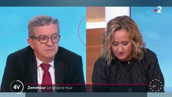 Jean-Luc Mélenchon nerveux, Caroline Roux agacée : grosses tensions dans "Télématin"
