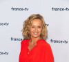 Caroline Roux lors du photocall dans le cadre de la conférence de presse de France Télévisions au Pavillon Gabriel à Paris, France, le 24 août 2021. © Pierre Perusseau/Bestimage