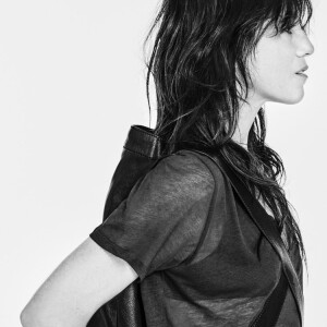 Charlotte Gainsbourg dévoile une nouvelle collection capsule pour Zara, octobre 2021.
