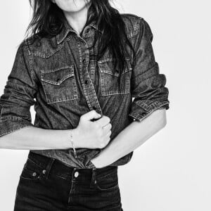 Charlotte Gainsbourg dévoile une nouvelle collection capsule pour Zara, octobre 2021.