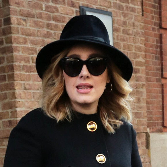 La chanteuse Adele à New York le 24 novembre 2015.