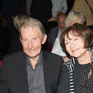 Étienne Mougeotte et Macha Méril - Générale du spectacle "Patrick et ses fantômes" au Casino de Paris, le 17 avril 2018. © Coadic Guirec/Bestimage 