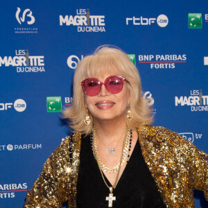 Amanda Lear lors de la 10ème Cérémonie des Magritte du Cinéma, qui récompense le septième art belge, au Square, à Bruxelles. Belgique, Bruxelles, 1er février 2020. © Alain Rolland / Image Buzz / Bestimage