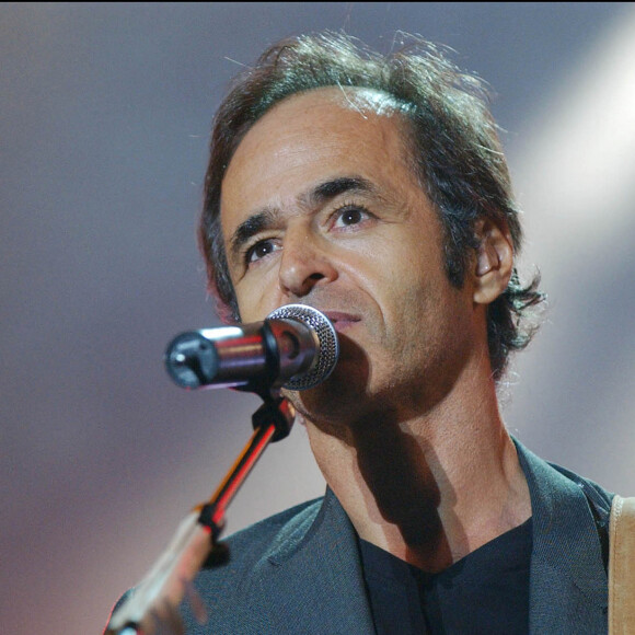 Jean-Jacques Goldman lors de son dernier concert aux Francofolies de La Rochelle en 2004.