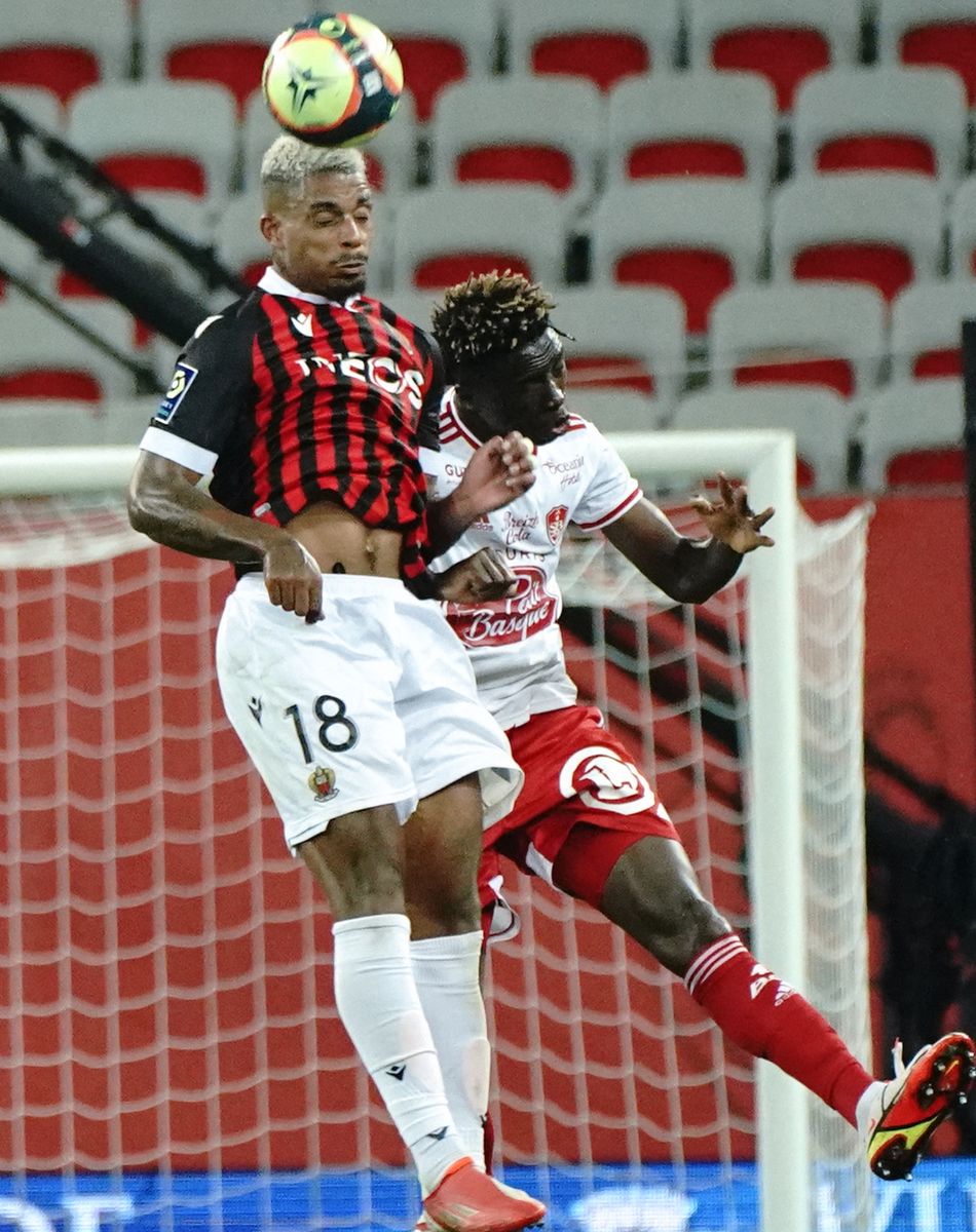 Mario Lemina (OGC Nice) - Match de Ligue 1 "Nice - Brest (2-1)" au stade Allianz Riviera à Nice, le 2 octobre 2021.