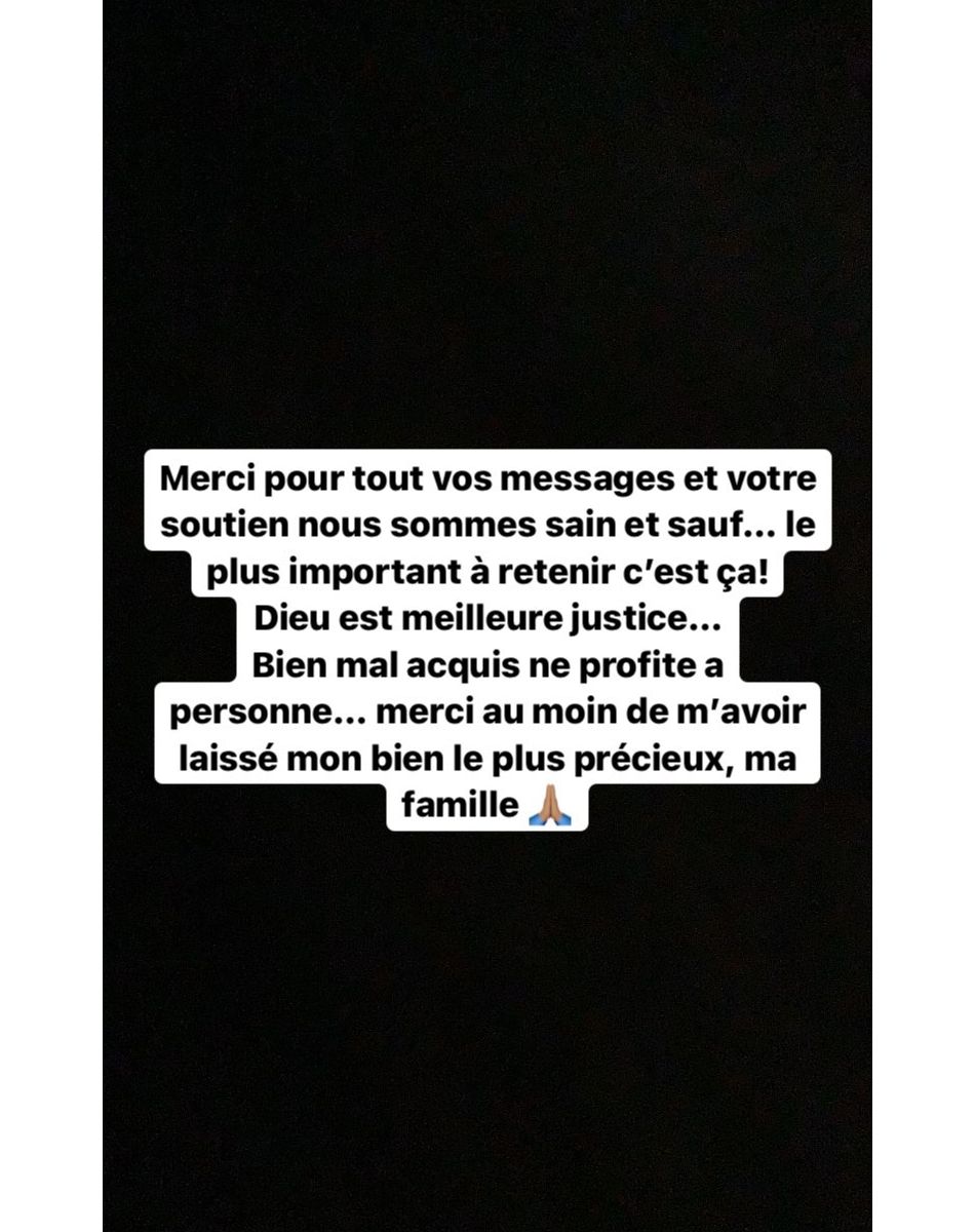 Message de Fanny Neguesha.