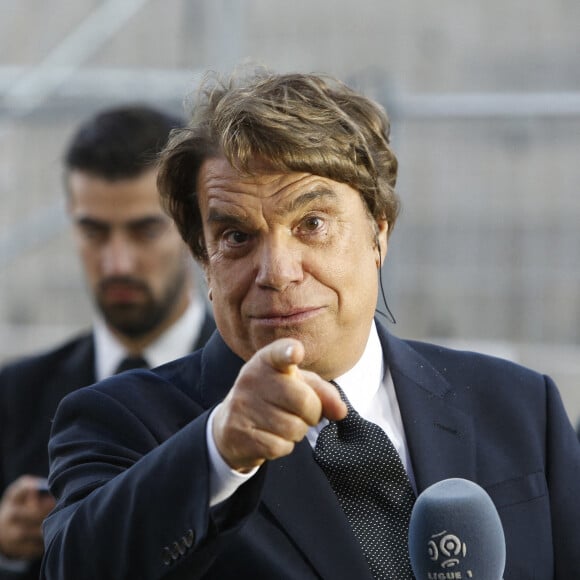 Archives - Bernard Tapie - Olympique de Marseille VS Stade de Reims-Marseille. Le 26 mai 2013. © Panoramic/Bestimage