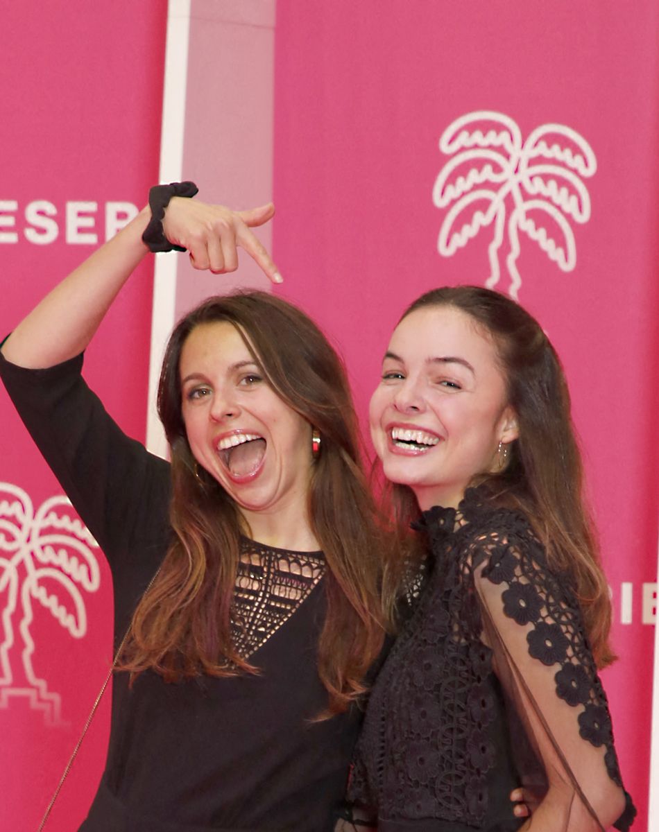 Kaycie Chase, Clara Quilichini de la série "Larguée" - 5ème soirée du 4ème Canneseries au Palais des Festivals à Cannes, le 12 octobre 2021. © Christophe Aubert via Bestimage