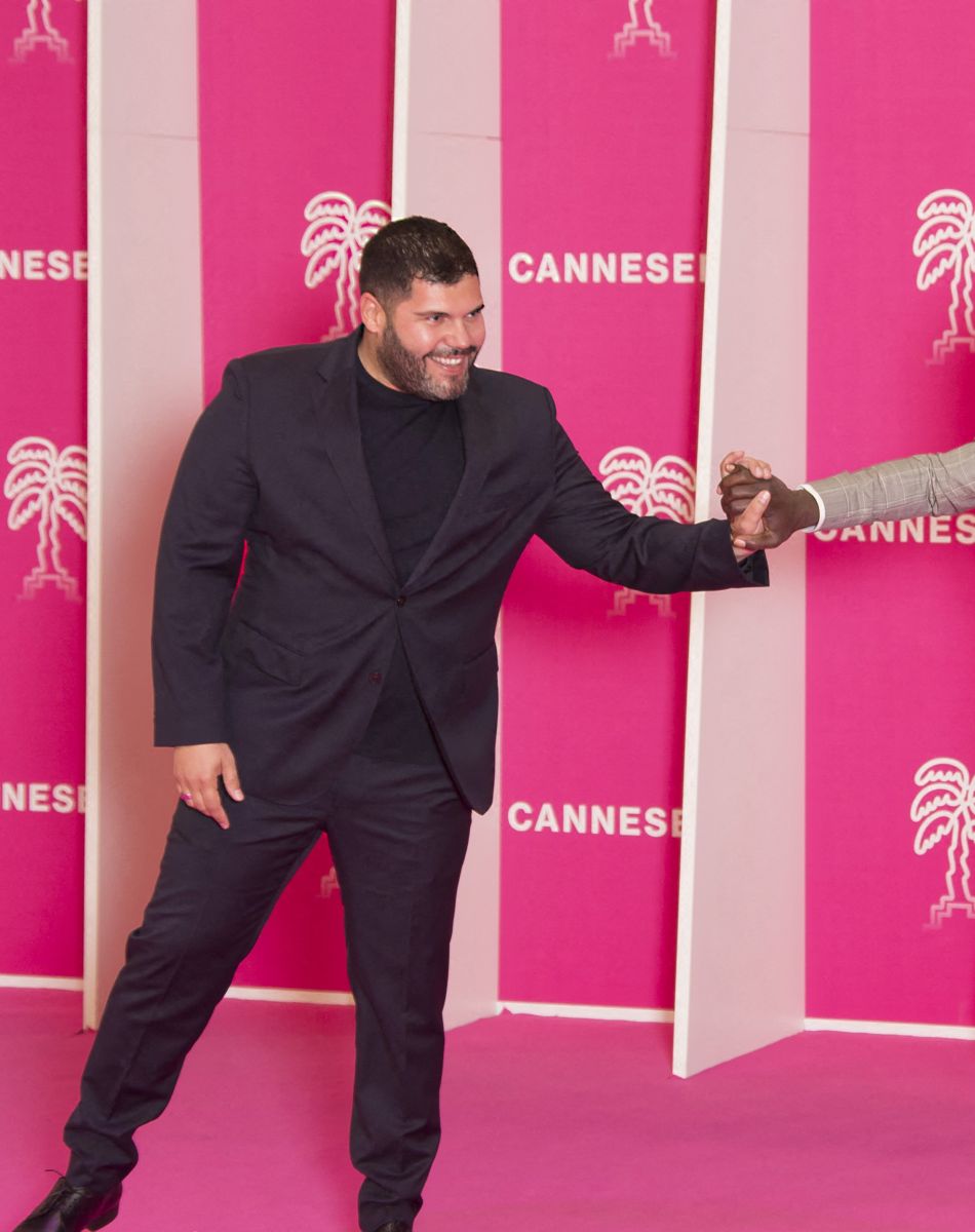 Salvatore Esposito, Marco Prince (les membres du jury) - 5ème soirée du 4ème Canneseries au Palais des Festivals à Cannes, le 12 octobre 2021. © Christophe Aubert via Bestimage