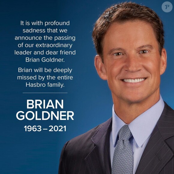 Brian Goldner, PDG d'Hasbro, est décédé à 58 ans.