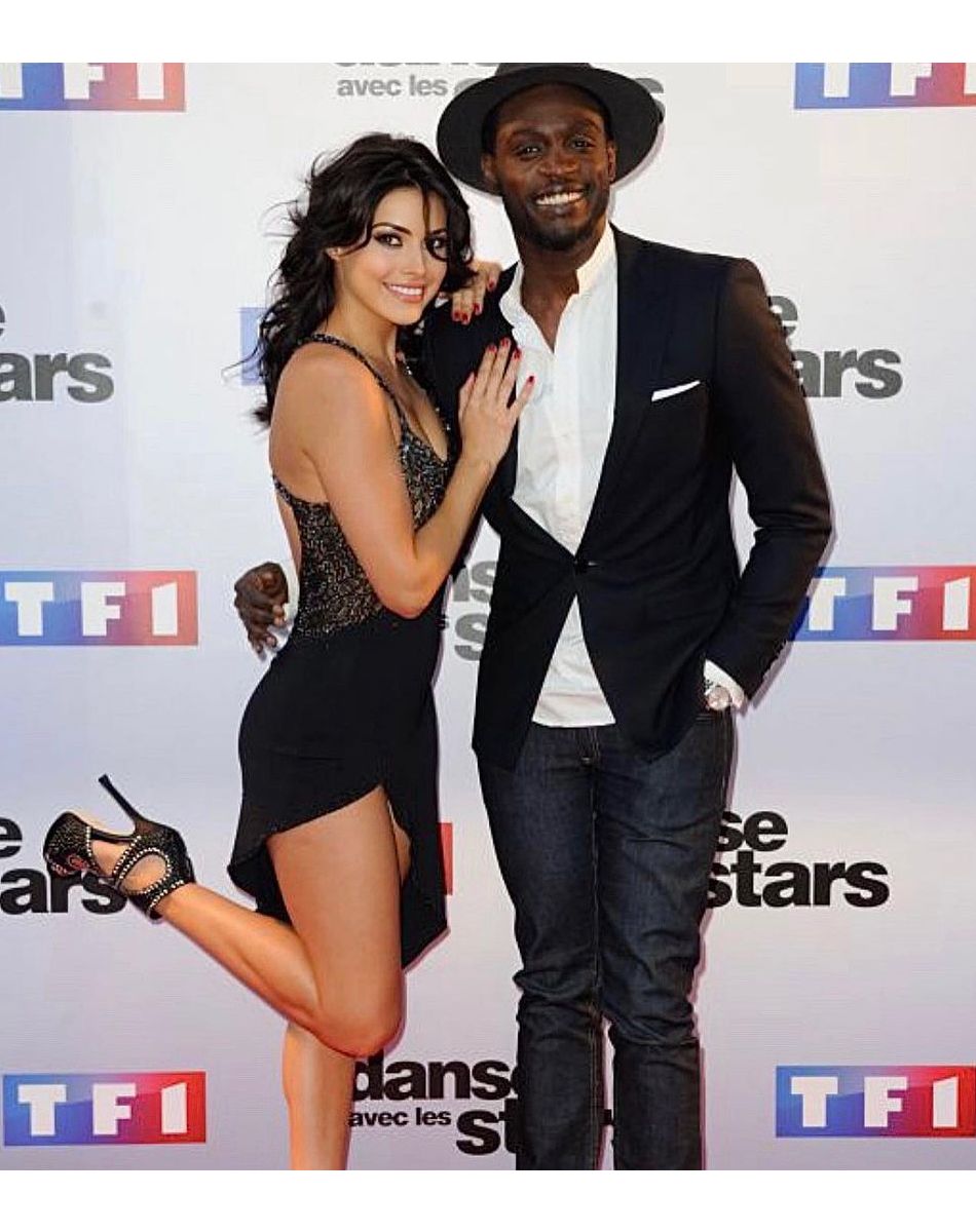 Candice Pascal et son partenaire Corneille dans "Danse avec les stars" - Instagram