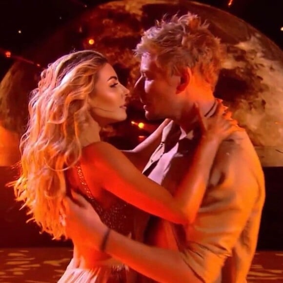 Candice Pascal et son partenaire Gérémy Crédeville dans "Danse avec les stars" - Instagram
