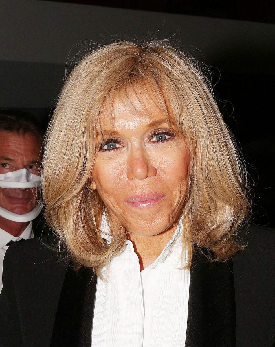 Exclusif - Brigitte Macron assiste à la présentation de la campagne nationale de sensibilisation au handicap au ministère des solidarités et de la santé à Paris le 13 octobre 2021. © Panoramic / Bestimage