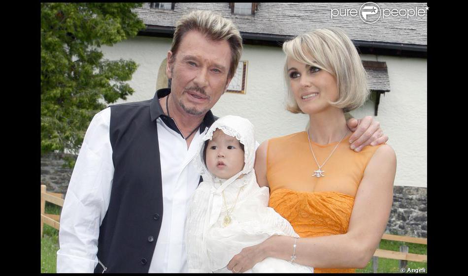 Johnny Et Laeticia Hallyday Avec Leur Fille Joy Purepeople