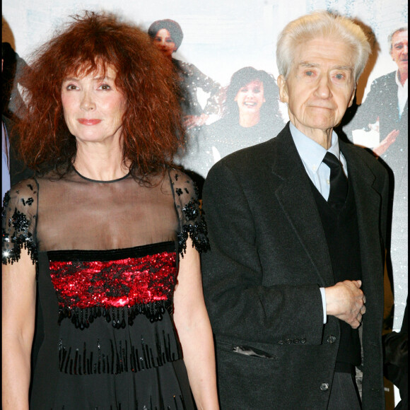 Archives - Sabine Azéma et Alain Resnais à la Première du film "Coeurs" à Paris.