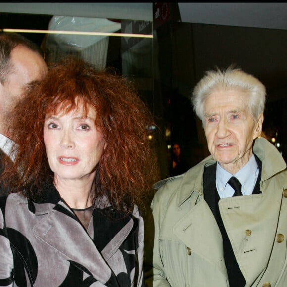 Archives - Sabine Azéma et Alain Resnais à la Première du film "Coeurs"