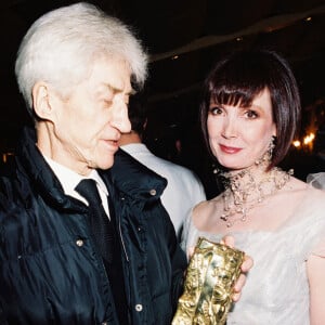 Archives - Sabine Azéma et Alain Resnais en 1998 à la soirée des César