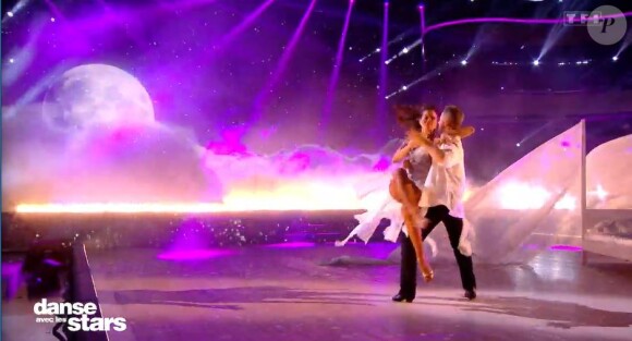 Vaimalama Chaves et Christian Millette lors du prime de "Danse avec les stars 2021" du 15 octobre, sur TF1