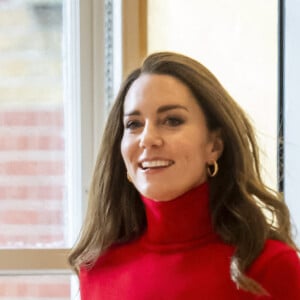 Catherine (Kate) Middleton, duchesse de Cambridge, marraine du Forward Trust, arrive à un événement organisé par le trust pour lancer la campagne "Agir contre la toxicomanie" de l'organisme de bienfaisance à Londres, Royaume Uni, le 19 octobre 2021. 