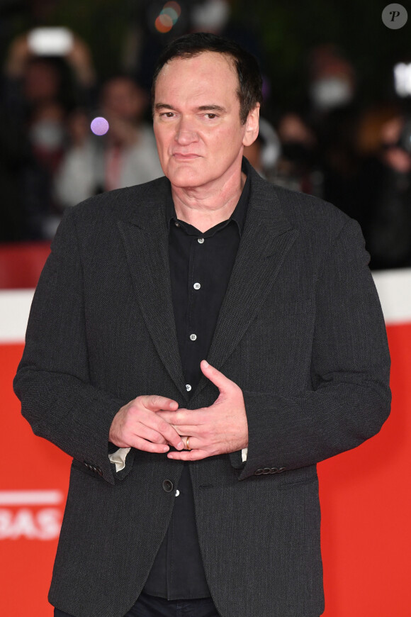 Quentin Tarantino - Soirée spéciale Quentin Tarantino lors de la 16e édition du Festival du Film de Rome, le 19 octobre 2021.