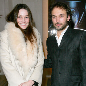 Exclusif - Carla Bruni et Vincent Perez - Soirée One and Only au musée Baccarat à Paris  ©Guillaume Gaffiot/ Bestimage