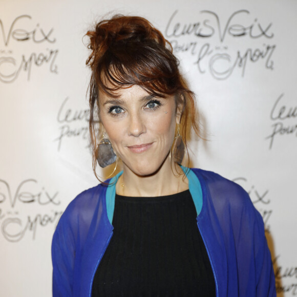 Zaz - Photocall de la 10ème édition du concert caritatif "Leurs voix pour l'espoir" au profit de la fondation ARCAD (Aide et recherche en Cancérologie Digestive) et la lutte contre le cancer du pancréas à l'Olympia à Paris. © Marc Ausset-Lacroix - Pierre Perusseau / Bestimage 