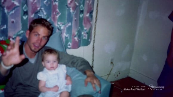 Paul Walker et sa fille Meadow - Témoignages très émouvants de la famille de Paul Walker dans le documentaire "I Am Paul Walker". Le 11 août 2018.